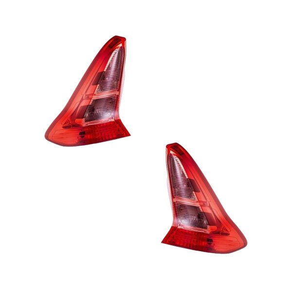 Rear Light Set left right 12 V P21/5W P21W PY21W HELLA for CITROËN C4