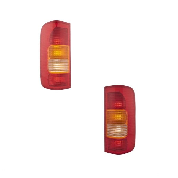 Rear Light Set left right P21/5W P21W HELLA suitable for e.g. VW LT