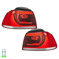 Rear Light Set left right 12 V LED WY21W HELLA for e.g....