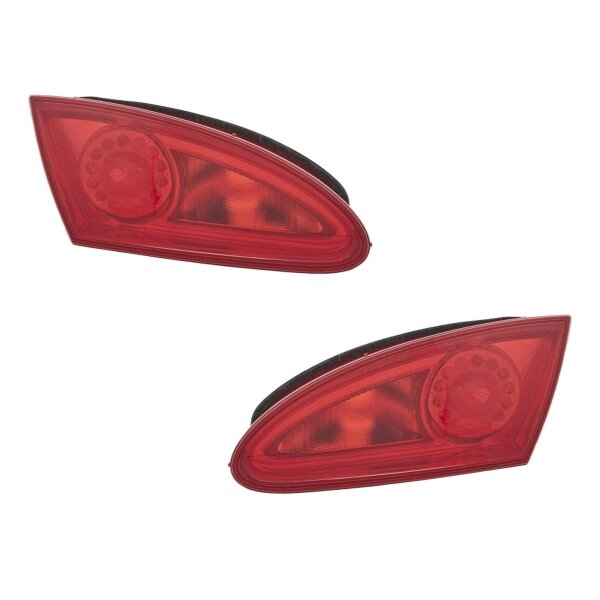 Rear Light Set left right P21W W5W HELLA suitable for e.g. SEAT LEON