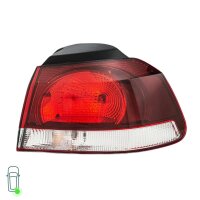 Rear Light Set left right 12 V W16W WY21W HELLA for e.g. VW GOLF