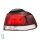 Rear Light Set left right 12 V W16W WY21W HELLA for e.g. VW GOLF
