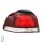 Rear Light Set left right 12 V W16W WY21W HELLA for e.g. VW GOLF
