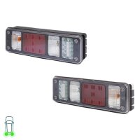 Rückleuchten-Set links rechts 24 V P21W LED PY21W...