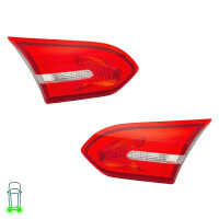 Rear Light Set left right P21/5W W16W HELLA suitable for...