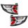 Rear Light Set left right 12 V LED PY21W HELLA for LAND ROVER DISCOVERY