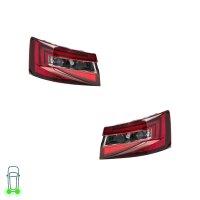 Rear Light Set left right 12 V LED HELLA suitable for...