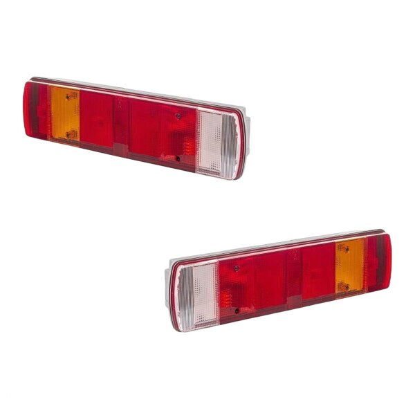 Rückleuchten-Set links rechts 12 V 24 V P21W R5W Halogen HELLA für u.a. SCANIA