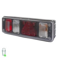Rear Light Set left right 24 V PY21W LED P21W HELLA suitable for DAF