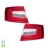 Rear Light Set left right LED H21W P21W PY21W HELLA for...