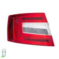 Rear Light Set left right LED H21W P21W PY21W HELLA for SKODA OCTAVIA