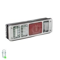 Rear Light Set left right 24 V LED HELLA Light-Expertise suitable for DAF