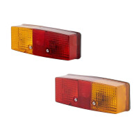 Rear Light Set left right 24 V 12 V R10W P21W HELLA for...