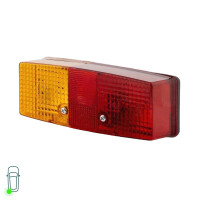 Rear Light Set left right 24 V 12 V R10W P21W HELLA for DEUTZ-FAHR DX and others