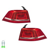 Rear Light Set left right 12 V LED PY21W W21W HELLA for...