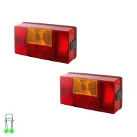 Rückleuchten-Set links rechts 12 V 24 V P21W R10W...