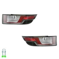 Rear Light Set left right 12 V LED W16W HELLA for LAND...