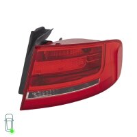 Rear Light Set left right 12 V P21W Bulb technology HELLA for AUDI A4