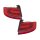 Rear Light Set left right 12 V P21W Bulb technology HELLA for AUDI A4