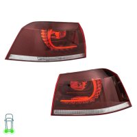 Rear Light Set left right 12 V LED WY21W HELLA suitable...