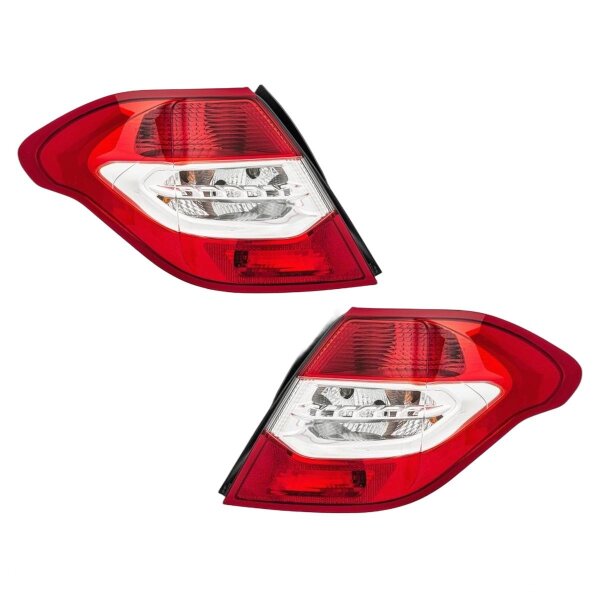 Rückleuchten-Set links/rechts P21/5W HELLA für Citroën C4 II (B7)