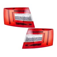 Rear Light Set left right 12 V LED H21W P21W PY21W HELLA...
