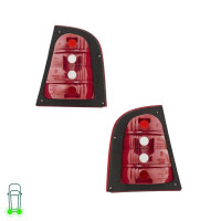 Rear Light Set left right P21/4W P21W PY21W HELLA for...
