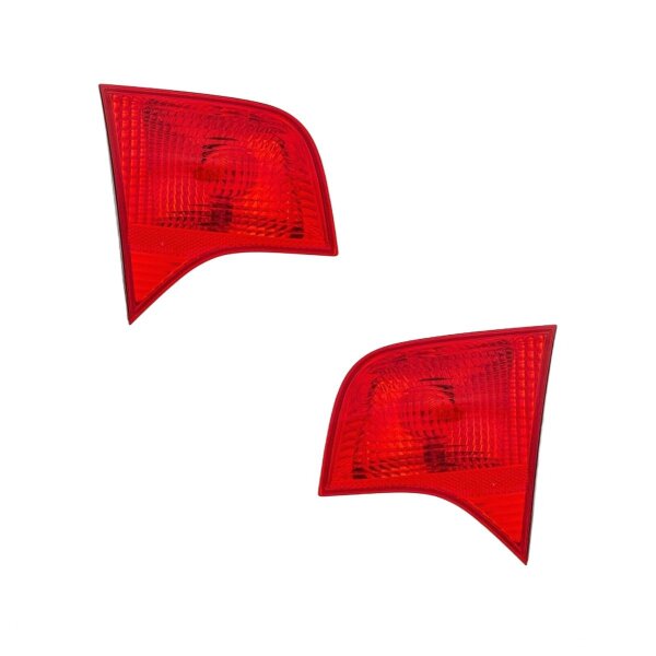 Rear Light Set left right 12 V P21W Bulb technology HELLA for AUDI A4