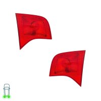 Rear Light Set left right 12 V P21W Bulb technology HELLA...