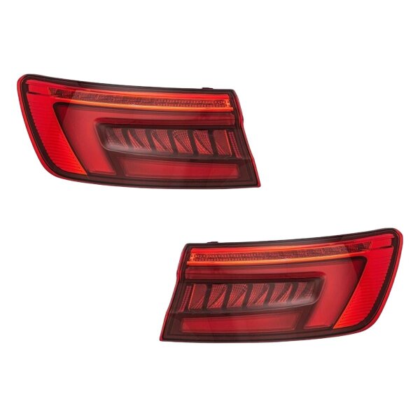 Rear Light Set left right 12 V LED HELLA suitable for AUDI A4