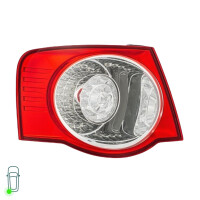 Rear Light Set left right 12 V LED HELLA suitable for VW JETTA