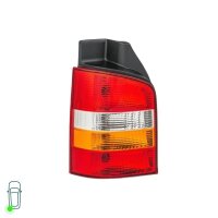 Rear Light Set left right 12 V P21/4W P21W HELLA for e.g. VW TRANSPORTER