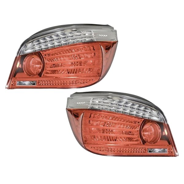 Rear Light Set left right 12 V LED P21W W16W HELLA for BMW 5 Series