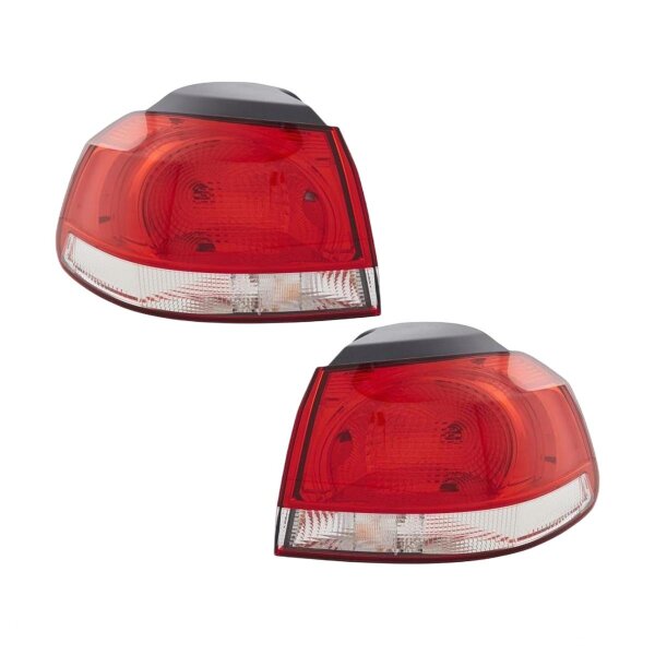 Rear Light Set left right 12 V W16W WY21W HELLA for e.g. VW GOLF