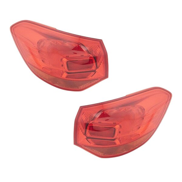 Rear Light Set left right P21W PY21W W5W HELLA for e.g. OPEL ASTRA