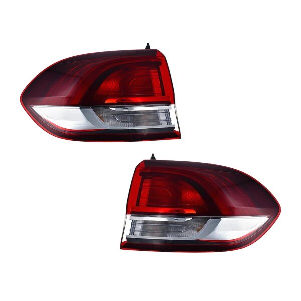 Rear Light Set left right 12 V P21W HELLA for RENAULT SCÉNIC
