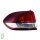 Rear Light Set left right 12 V P21W HELLA for RENAULT SCÉNIC
