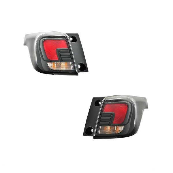 Rear Light Set left right P21/5W PY21W HELLA for e.g. OPEL CROSSLAND