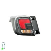 Rear Light Set left right P21/5W PY21W HELLA for e.g. OPEL CROSSLAND