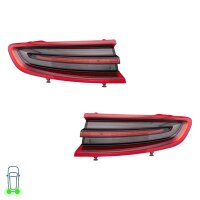 Rear Light Set left right 12 V LED HELLA suitable for...