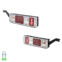 Rückleuchten-Set links rechts 24 V P21W PY21W LED...