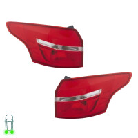 Rear Light Set left right P21W PY21W W5W HELLA for e.g....