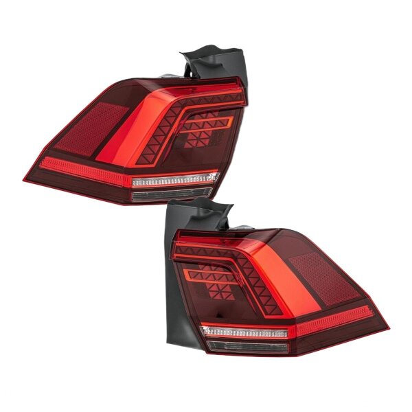 Rear Light Set left right 12 V LED HELLA suitable for e.g. VW TIGUAN