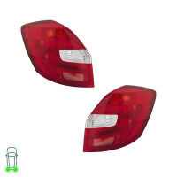 Rear Light Set left right P21W PY21W W5W HELLA for e.g....