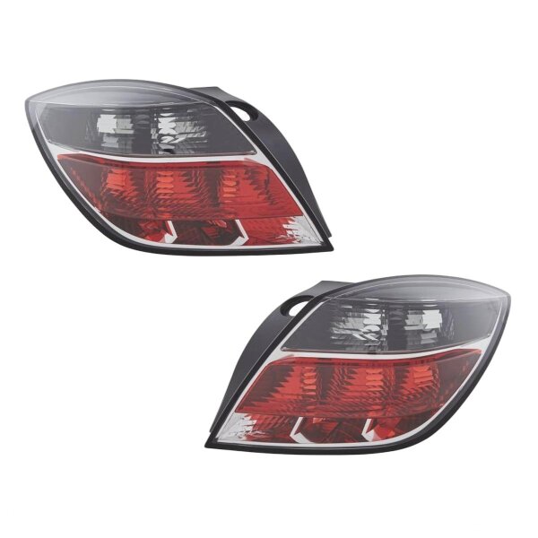 Rückleuchten-Set links rechts P21W PY21W HELLA passend für OPEL ASTRA