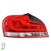 Rear Light Set left right 12 V H21W P21W PY21W W16W Halogen HELLA for e.g. BMW 1