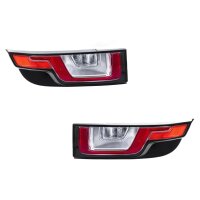 Rear Light Set left right 12 V LED W16W HELLA for LAND...