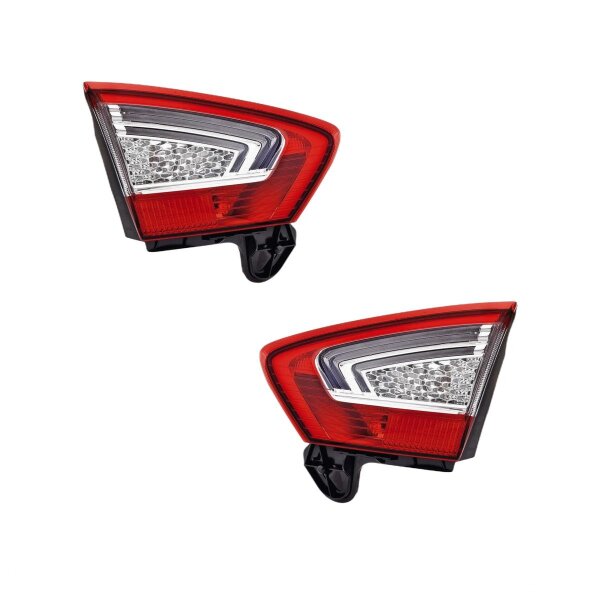 Rear Light Set left right H21W LED P21W HELLA for e.g. FORD MONDEO