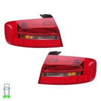 Rear Light Set left right 12 V P21W Bulb technology HELLA...