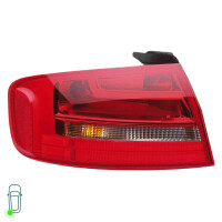 Rückleuchten-Set links rechts 12 V P21W Glühlampen-Technologie HELLA für AUDI A4